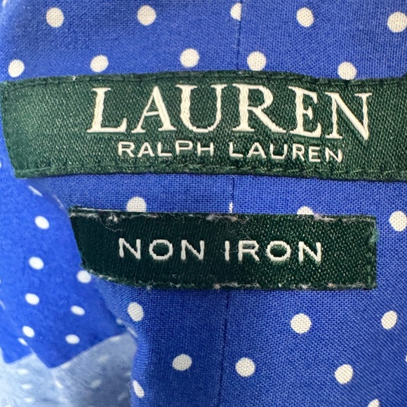 Ralph Lauren Long Sleeve Polka Dot Top - Picture 5 of 9